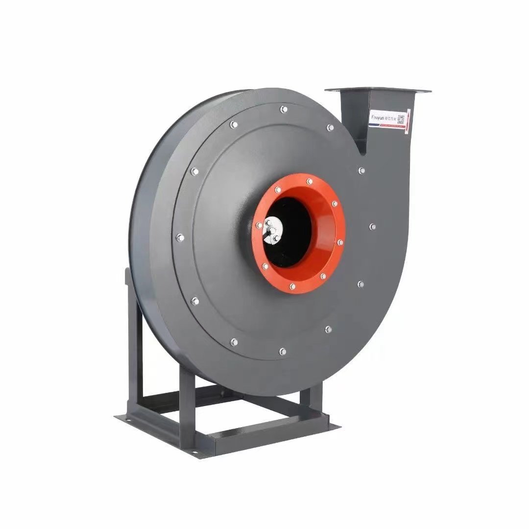 9-19-4A High Pressure Belt Centrifugal Fan AC Electric 380V Free Standing Steel Blades for Industries Ventilation Blower Fan